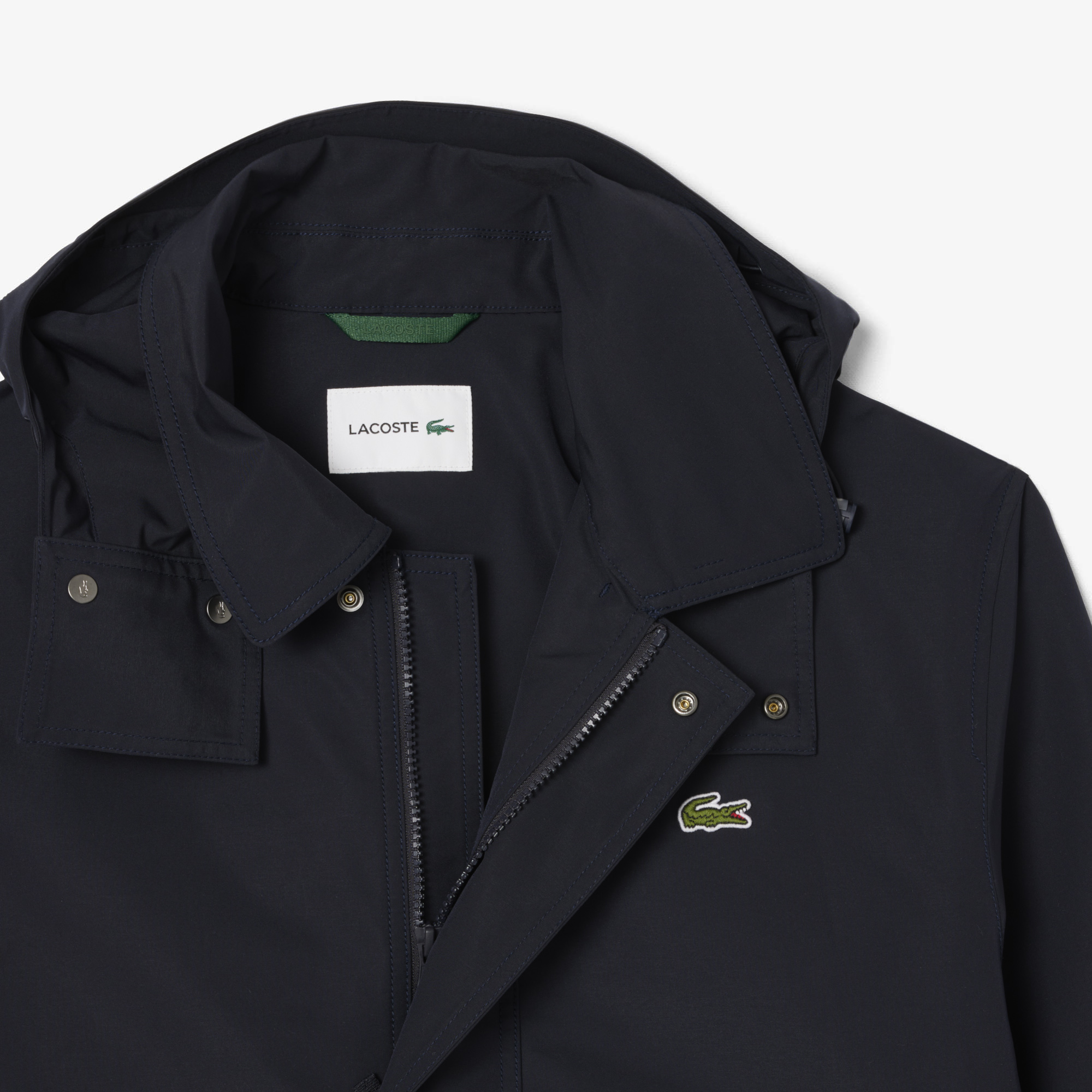 Мужской дождевик Lacoste BH5090 синий  Фото 5