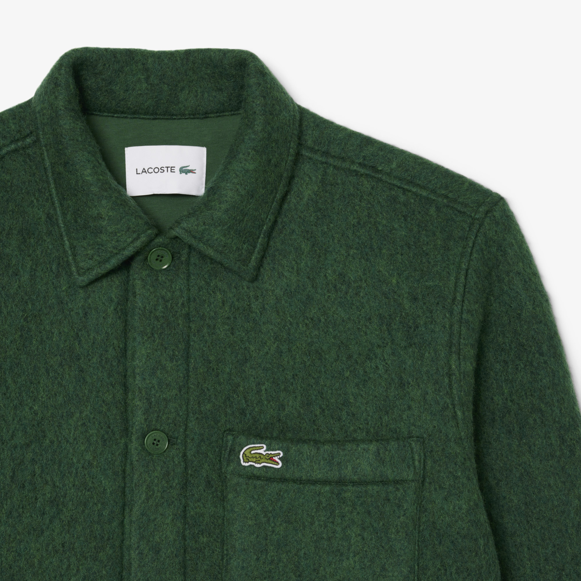 Мужская рубашка Lacoste  Overshirt fit