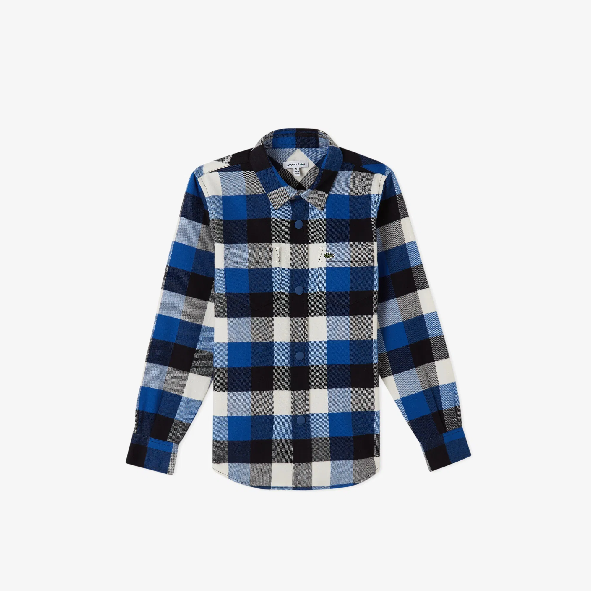 Детская рубашка Lacoste, синий, арт. cj2640