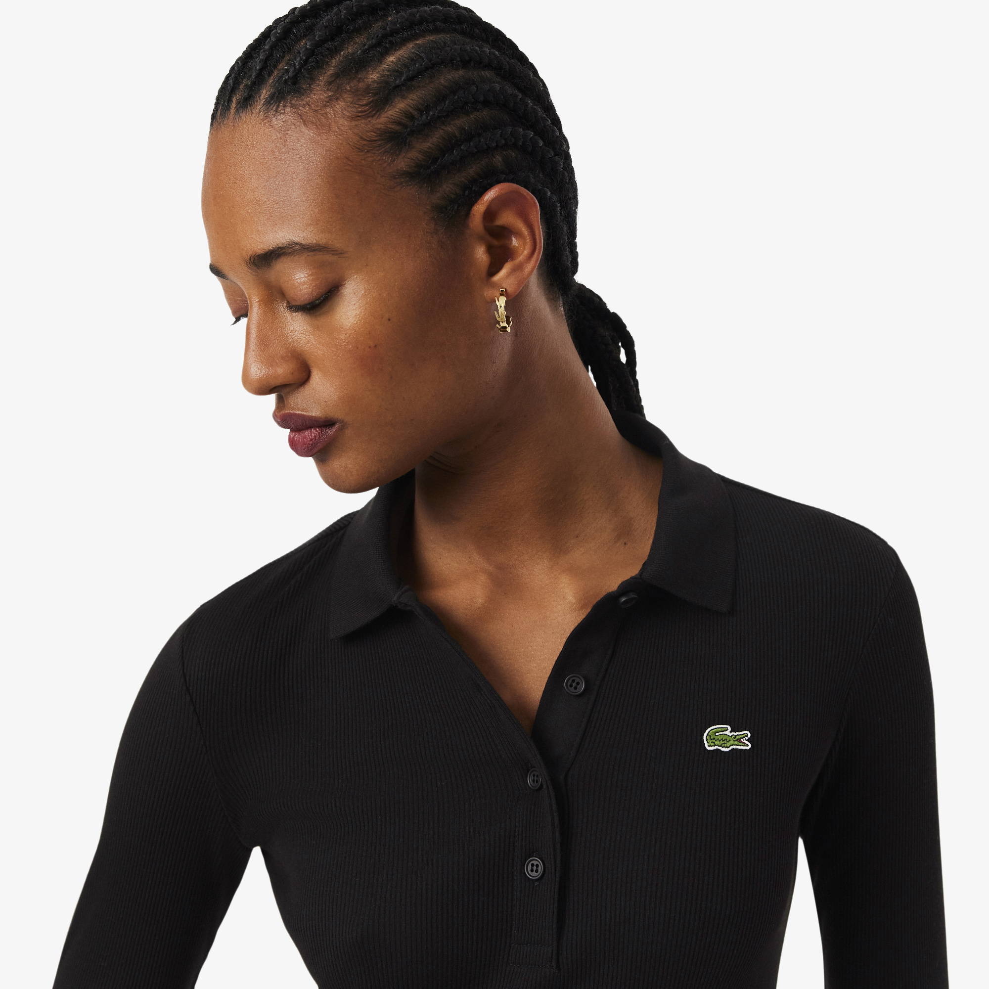 Платье Lacoste из органического хлопка EF5297 чёрный  Фото 3