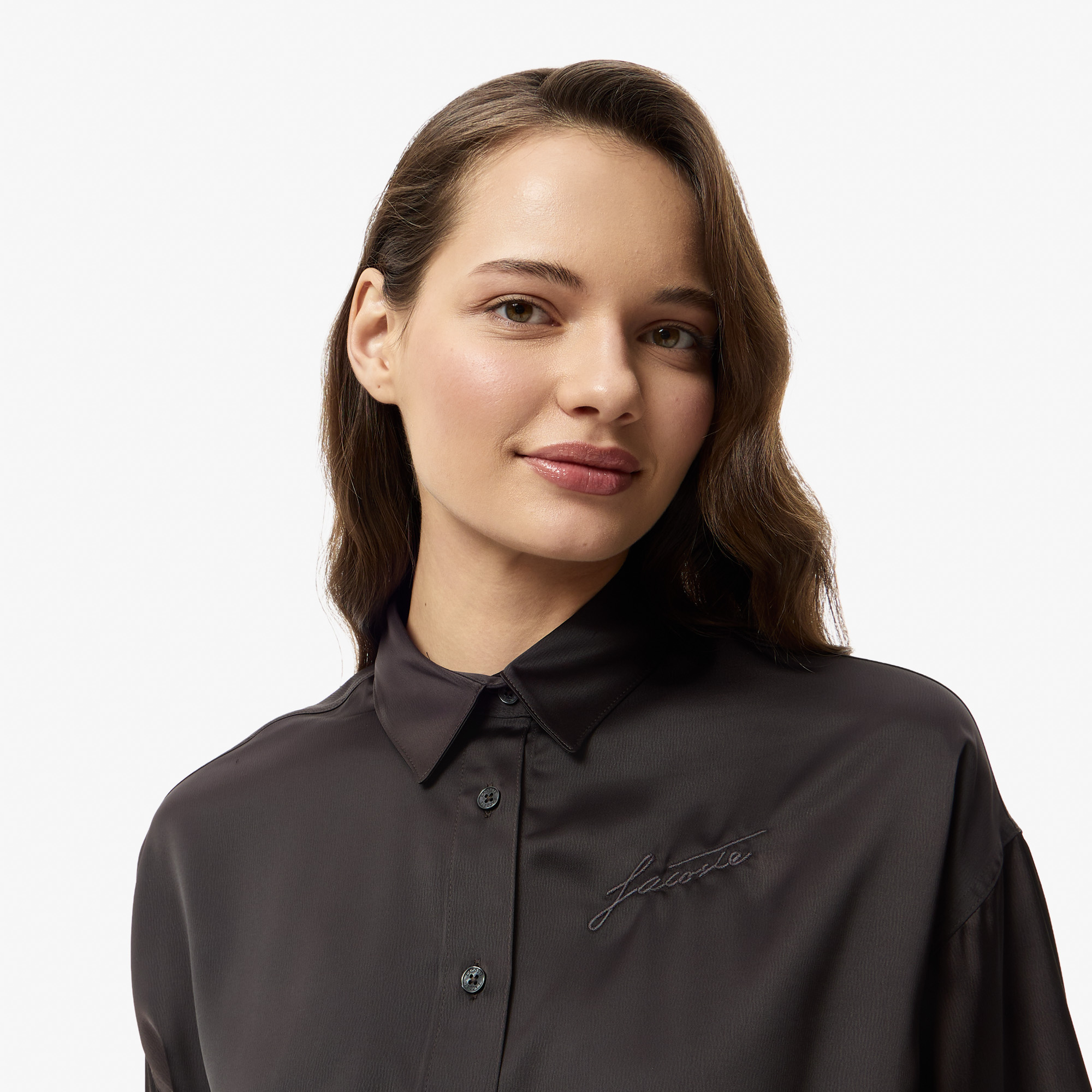 Платье Lacoste OVERSIZE FIT EF5308 коричневый  Фото 5