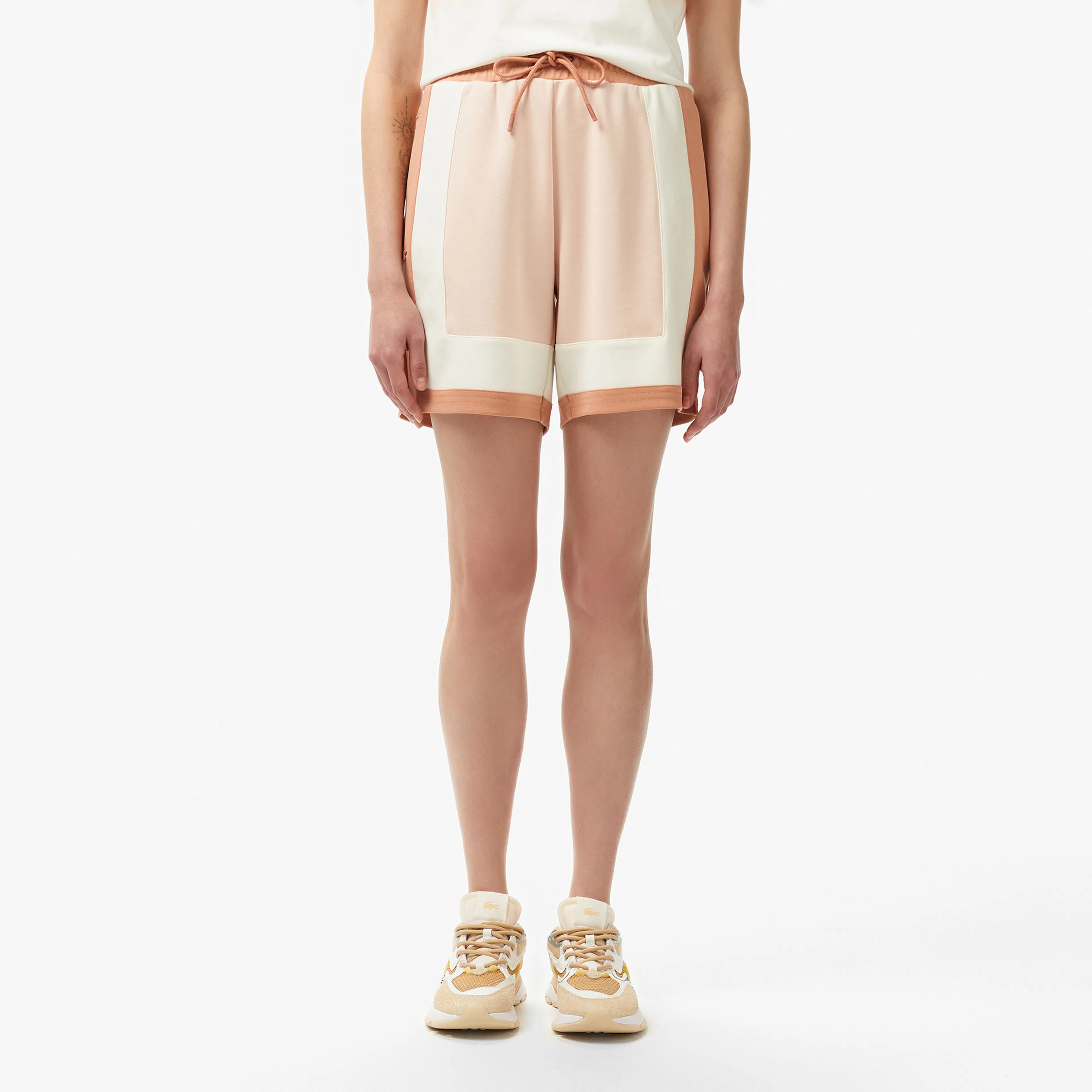 Женские шорты Lacoste GF0507 розовый  Фото 3