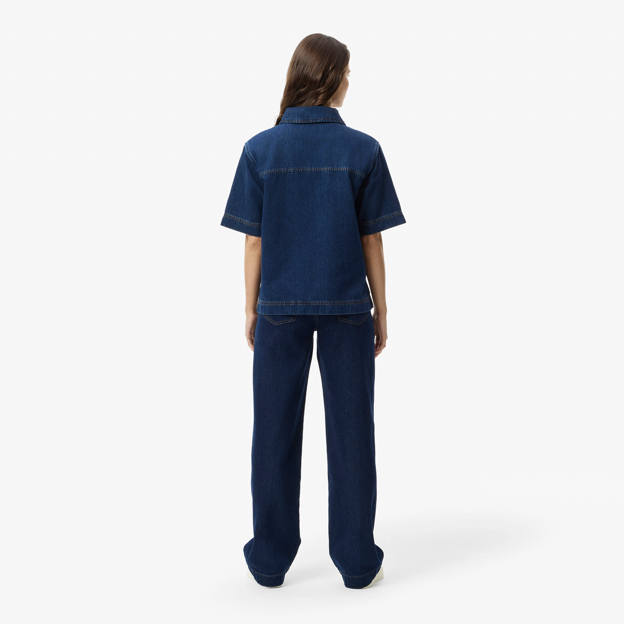 Женские брюки Lacoste HF2632 синий  Фото 2