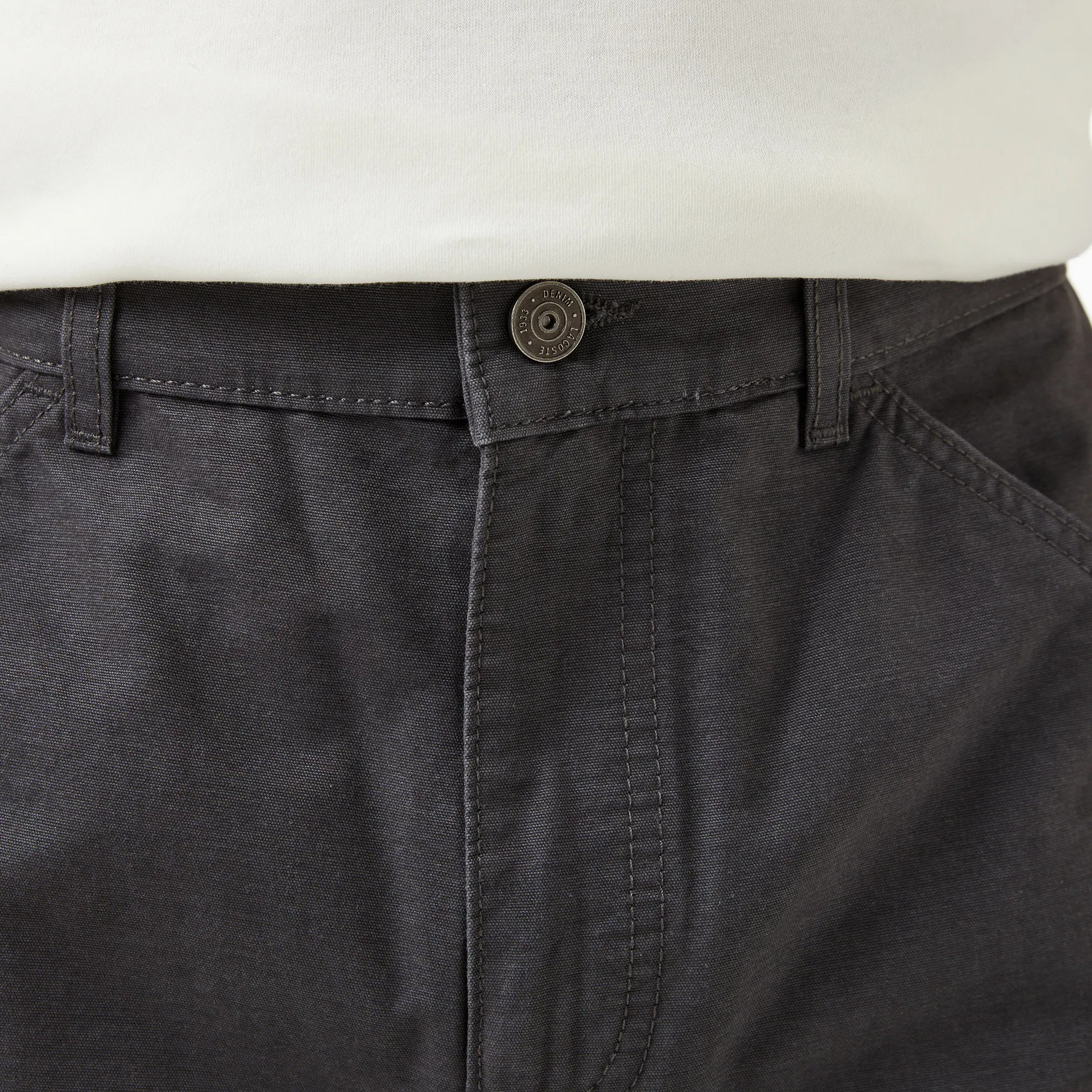 Мужские брюки Lacoste REGULAR FIT HH2611 серый  Фото 5