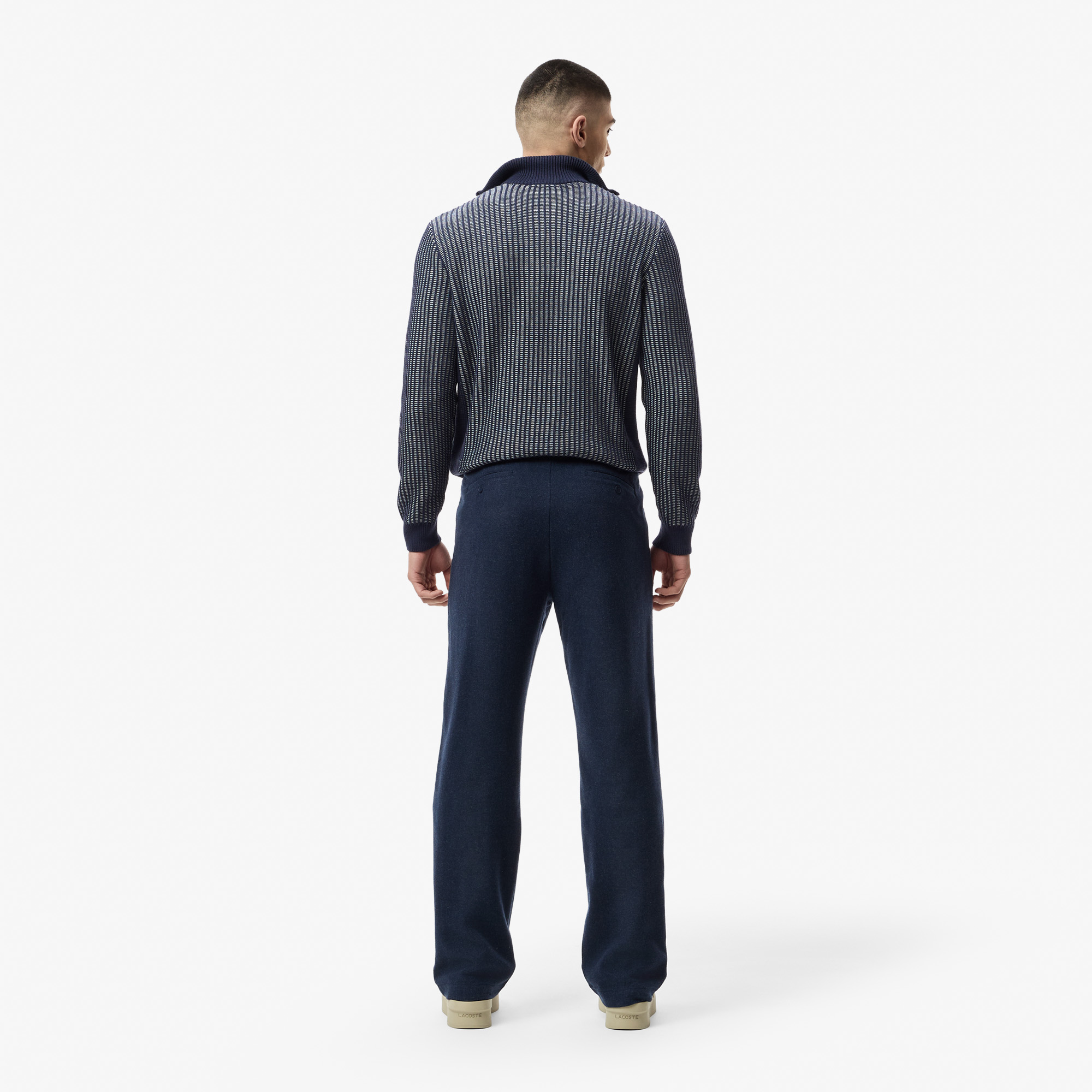 Мужские брюки Lacoste TAPERED FIT HH2615 синий  Фото 2