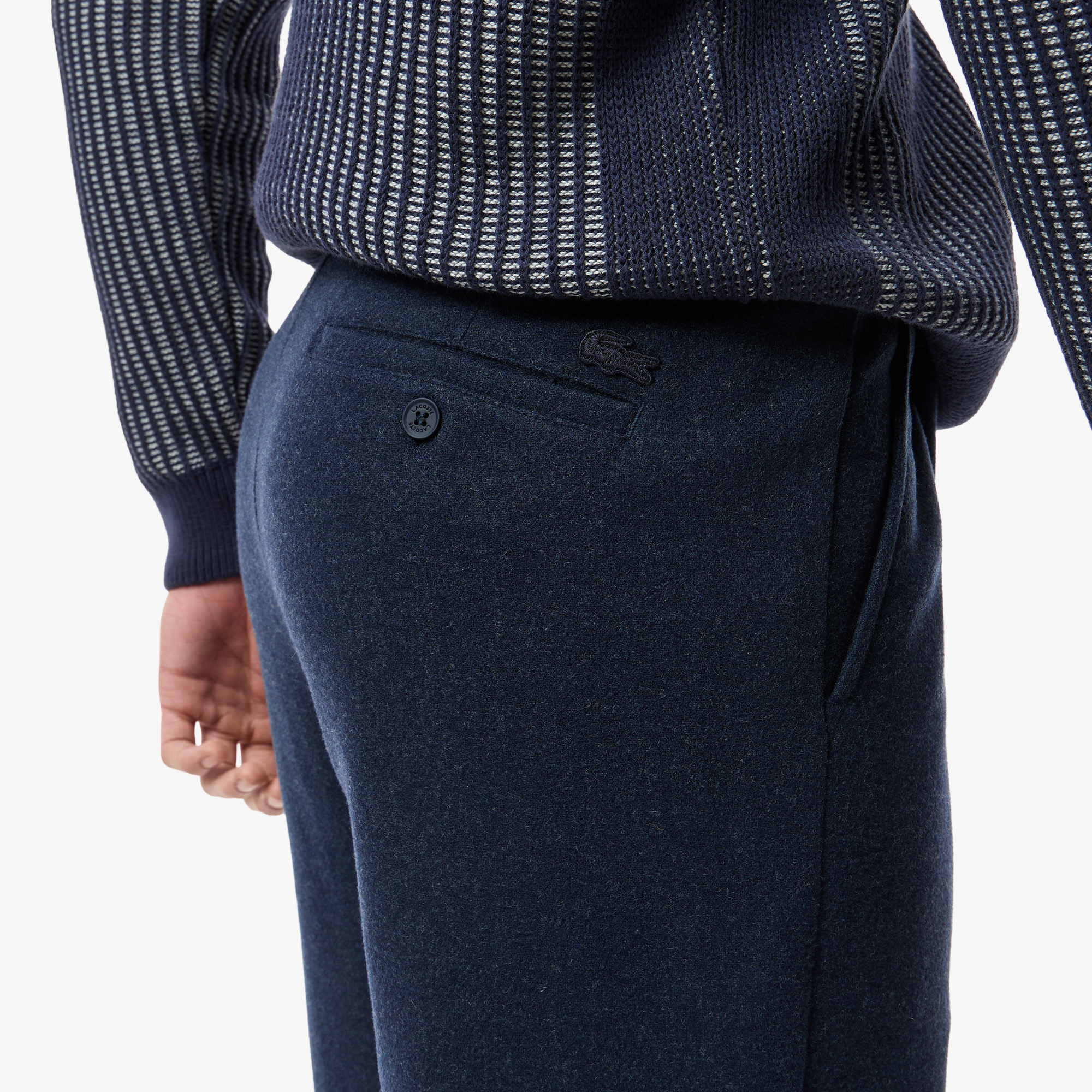 Мужские брюки Lacoste TAPERED FIT HH2615 синий  Фото 5