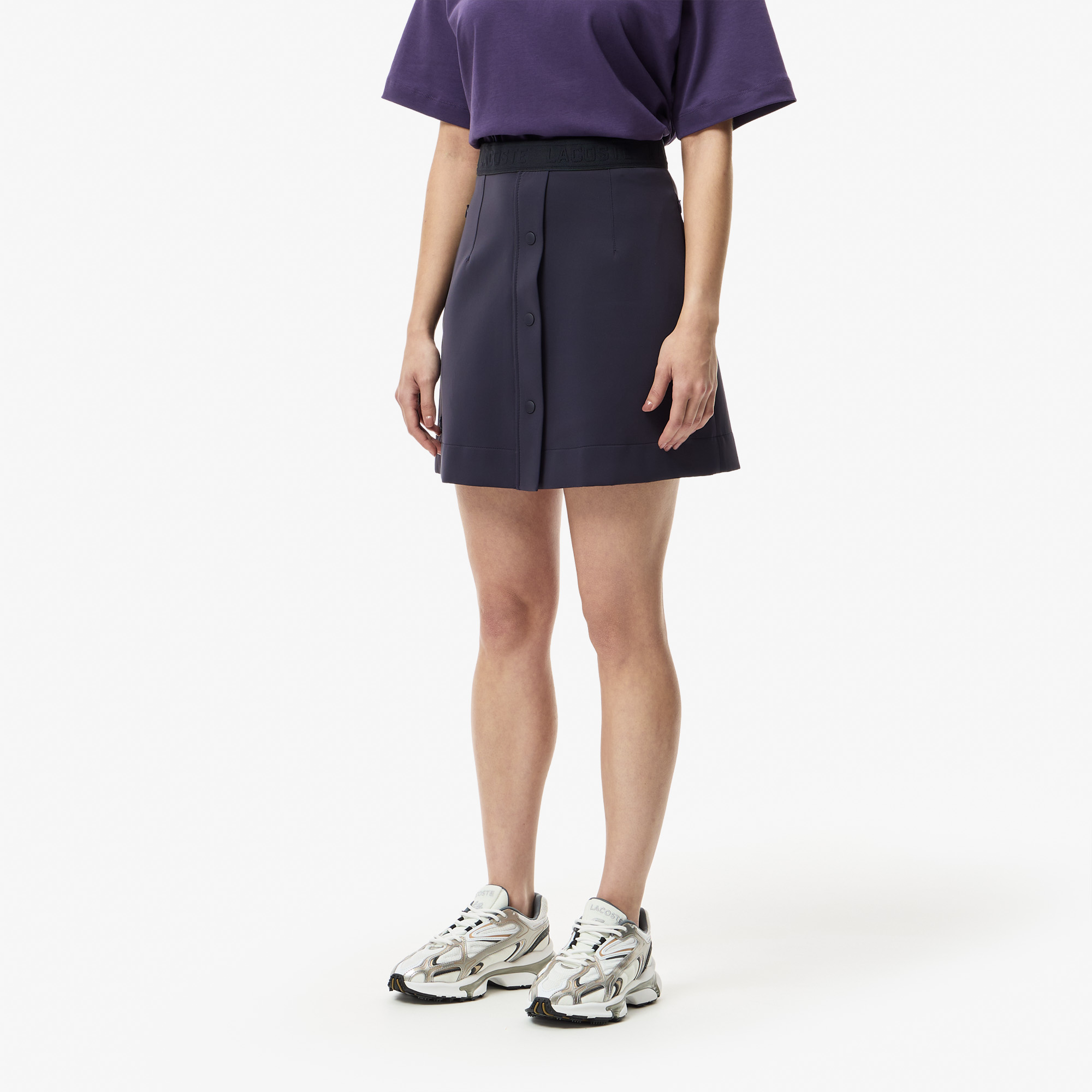 Юбка Lacoste JF2606 синий  Фото 3