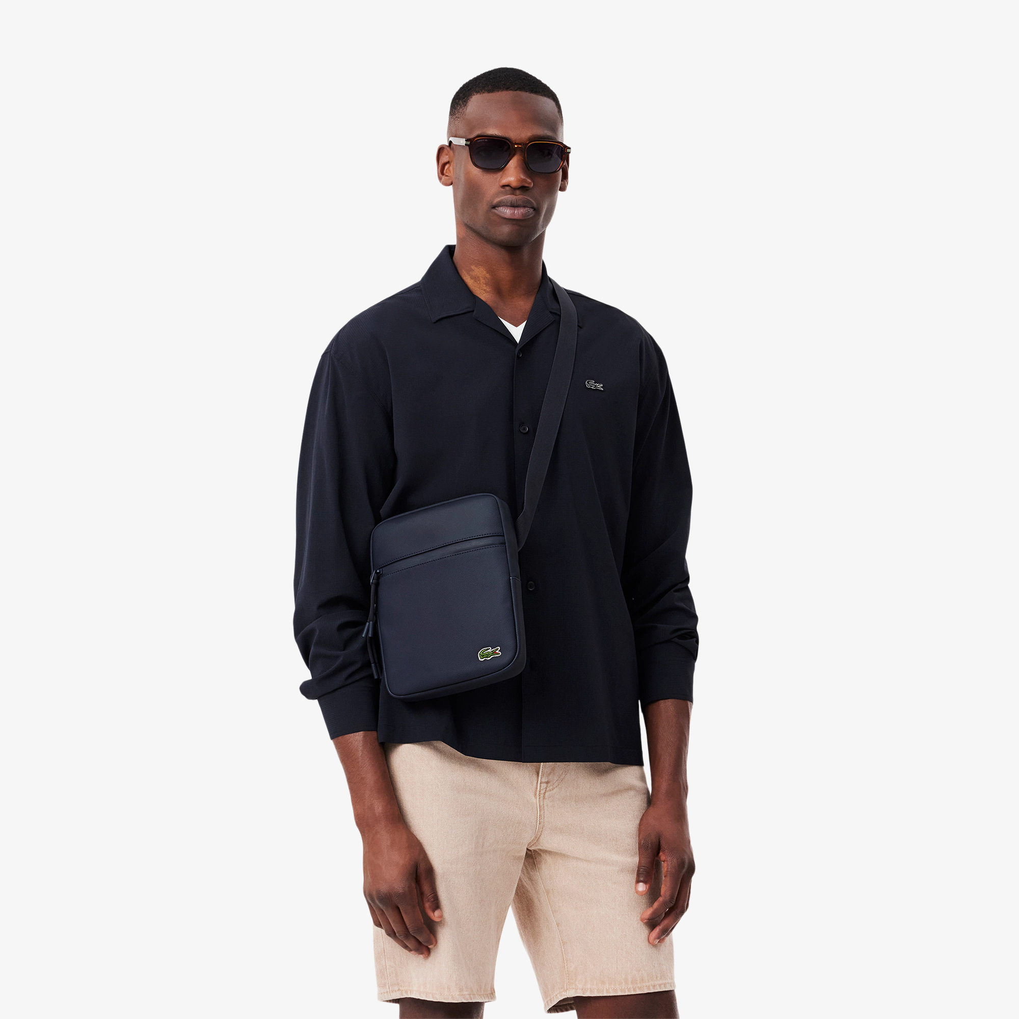 Мужская сумка Lacoste 2702947 тёмный, синий, размер One Sized, фото 2