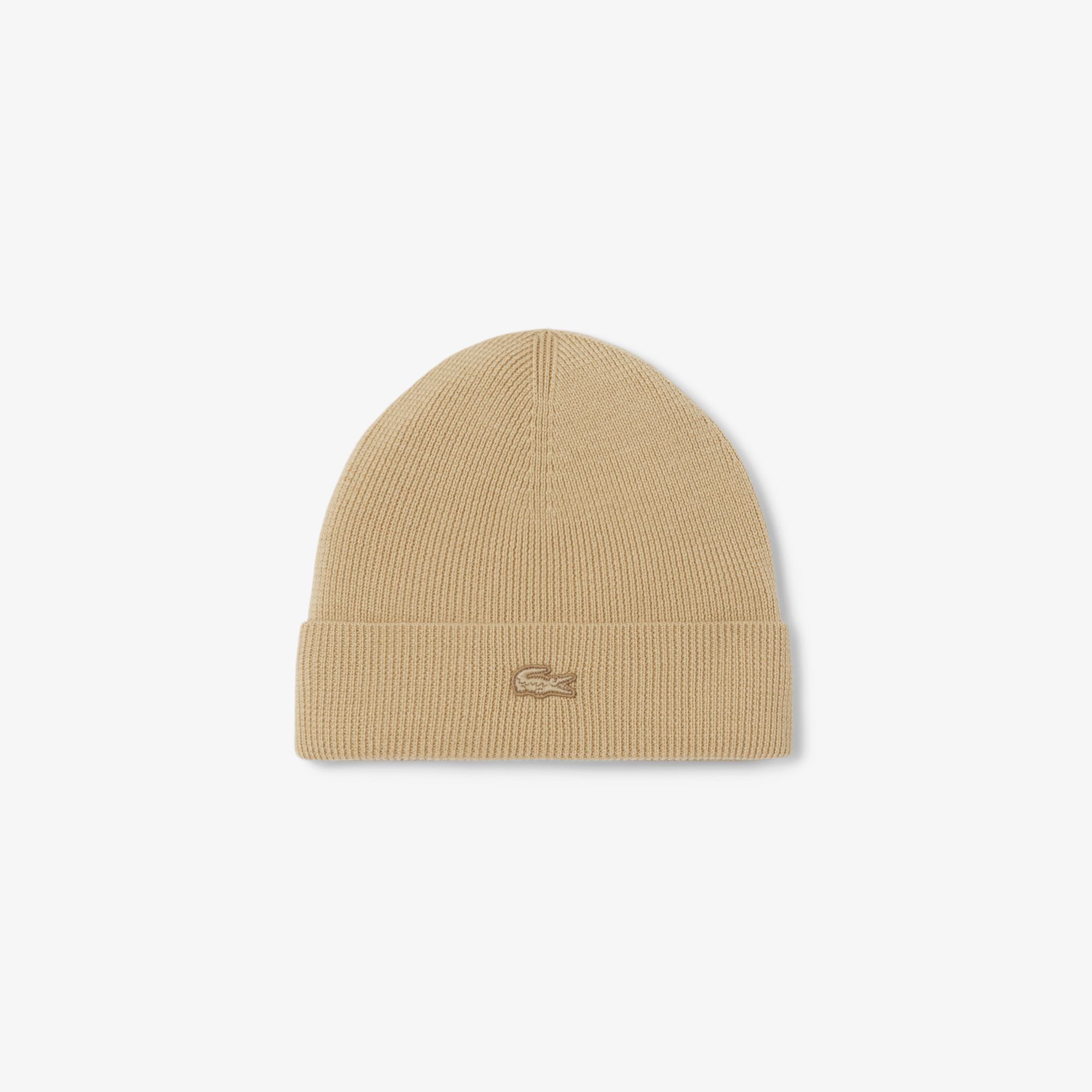 Вязаная шапка Lacoste, бежевый, арт. rb5983