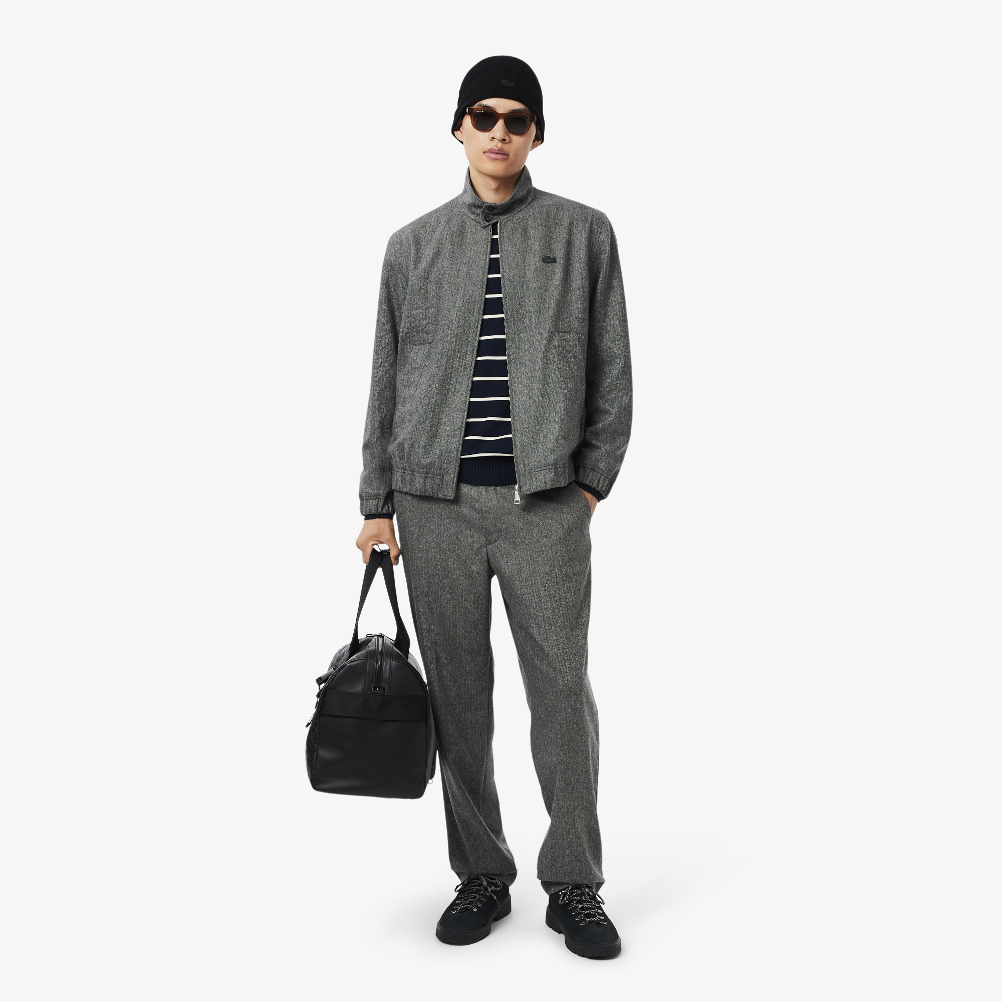 Вязаная шапка Lacoste