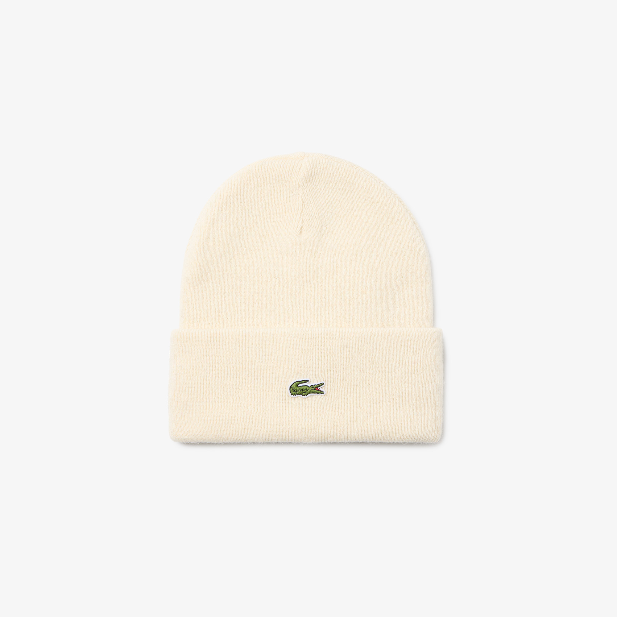 Шерстяная шапка Lacoste, молочный, арт. rb9825