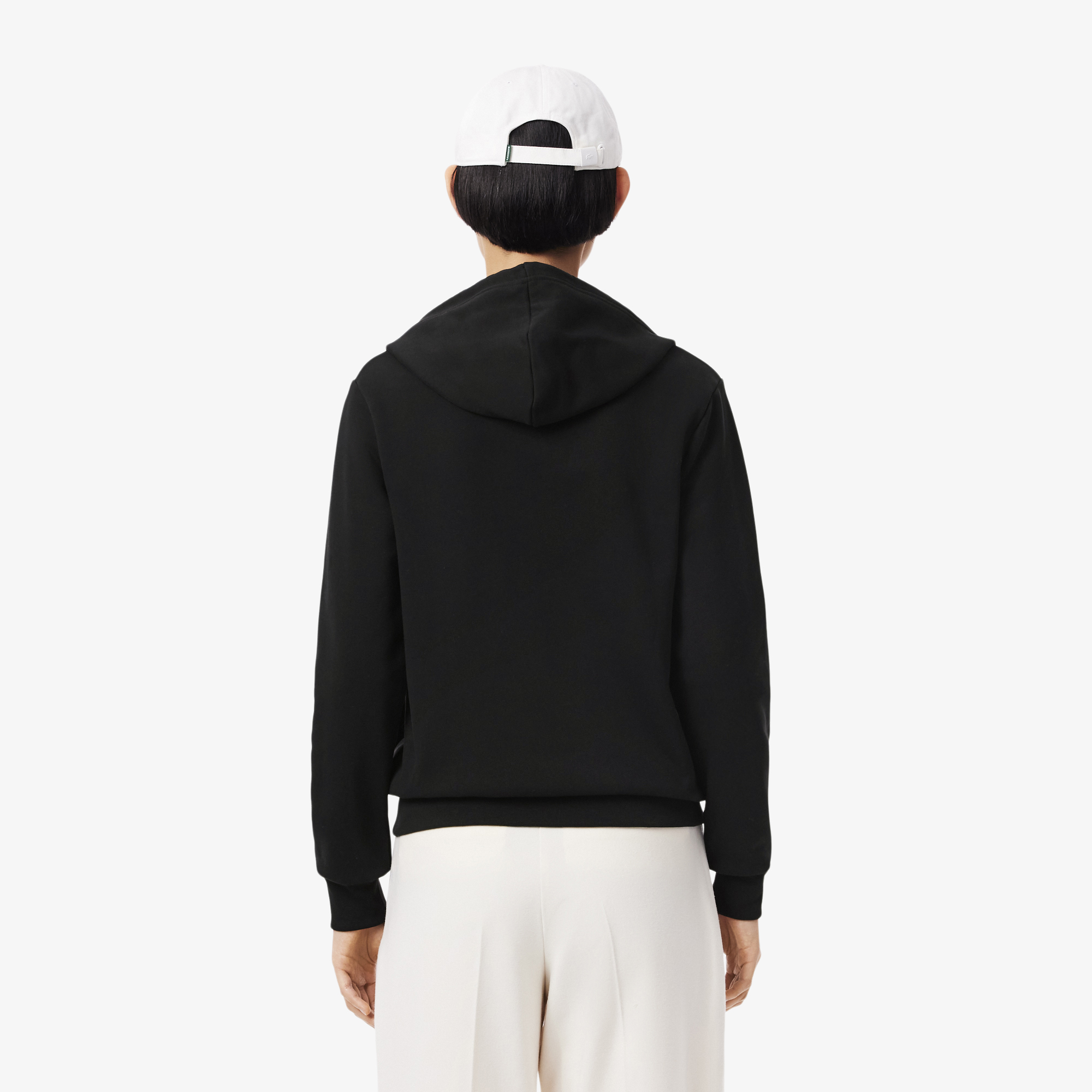 Женская толстовка Lacoste из органического хлопкаиз органического хлопка SF5256 чёрный  Фото 2