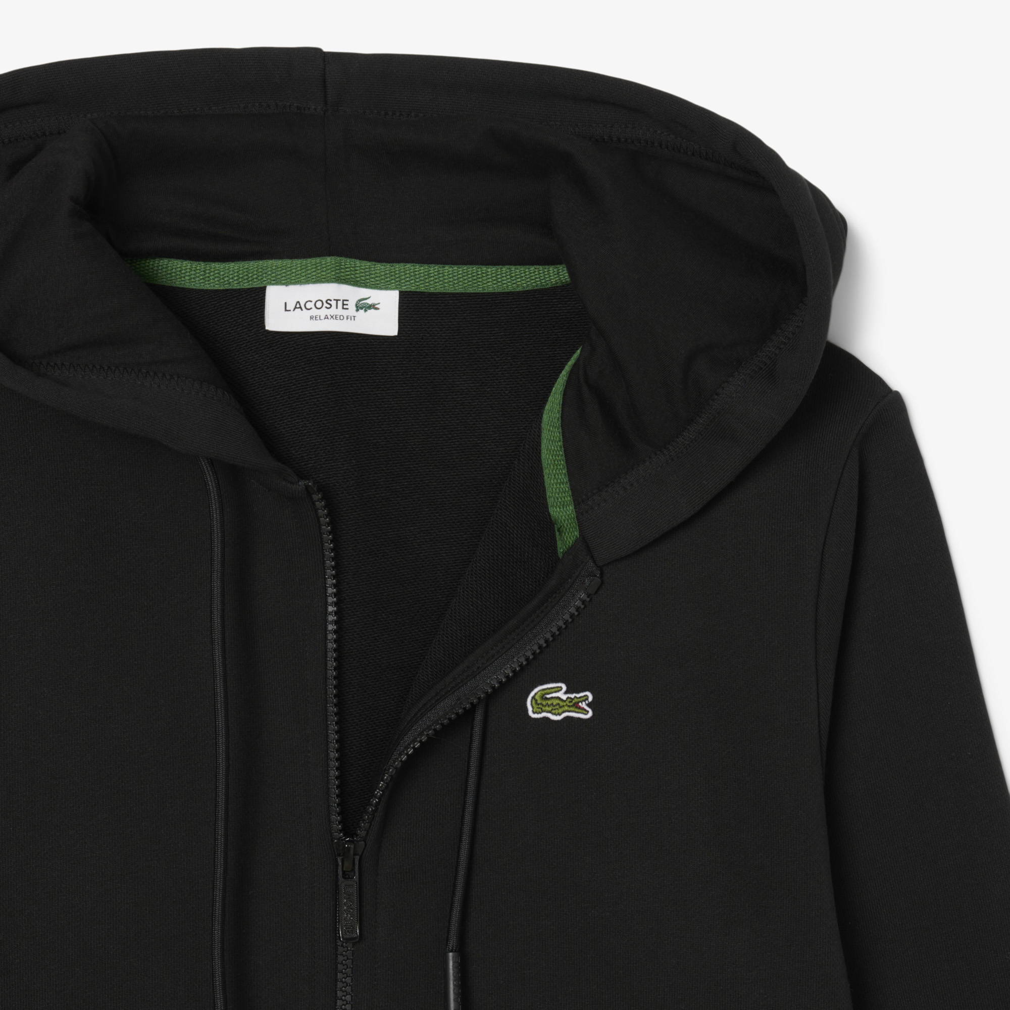 Женская толстовка Lacoste из органического хлопкаиз органического хлопка SF5256 чёрный  Фото 5