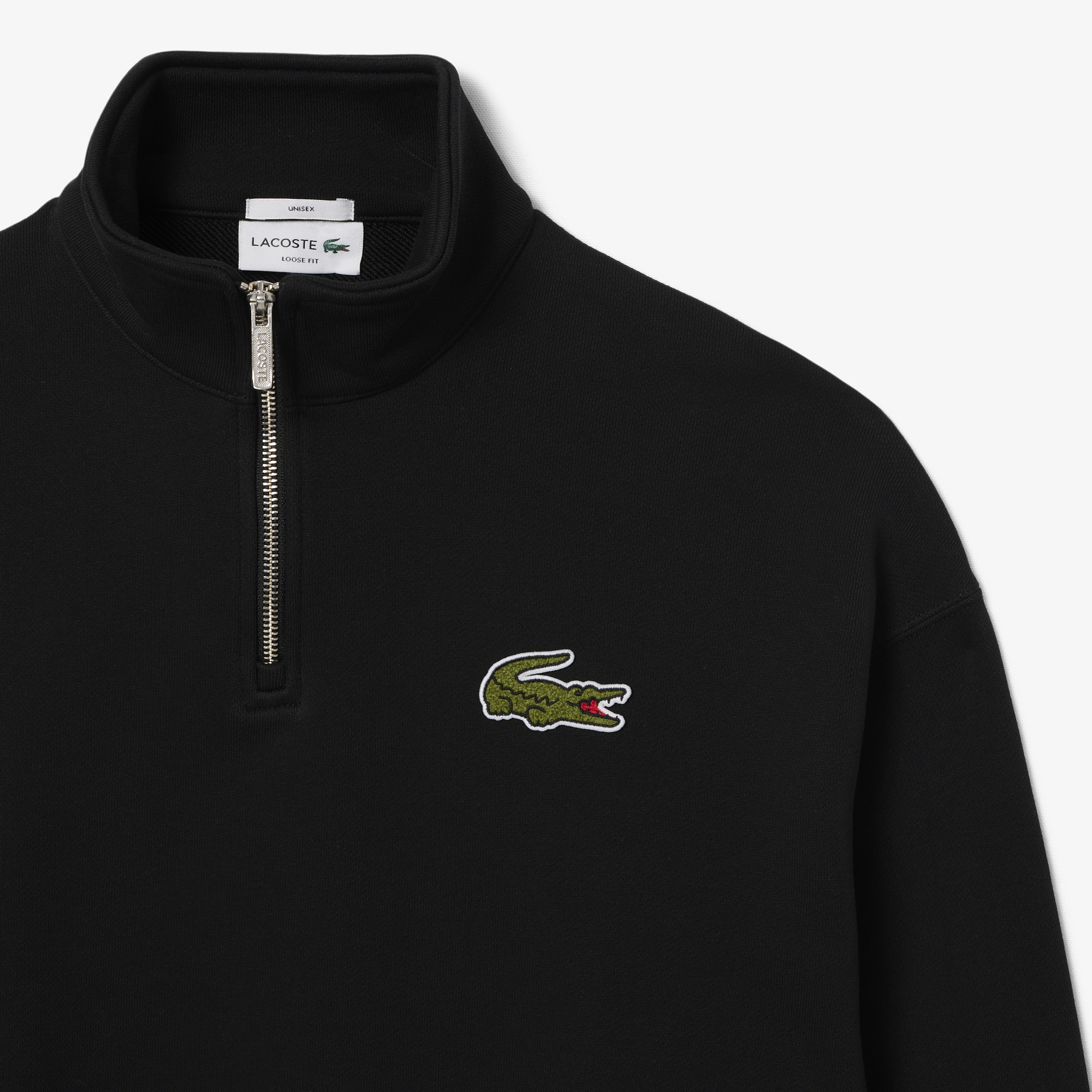 Толстовка Lacoste Unisex с молнией и высоким воротом