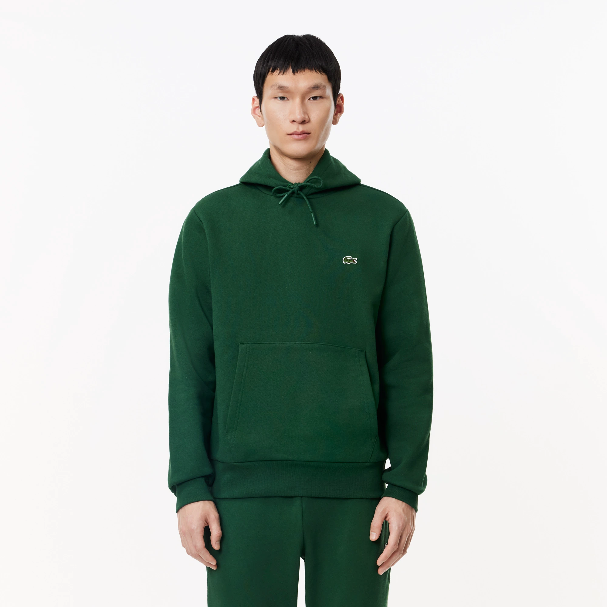 Мужское худи Lacoste Classic Fit с флисом