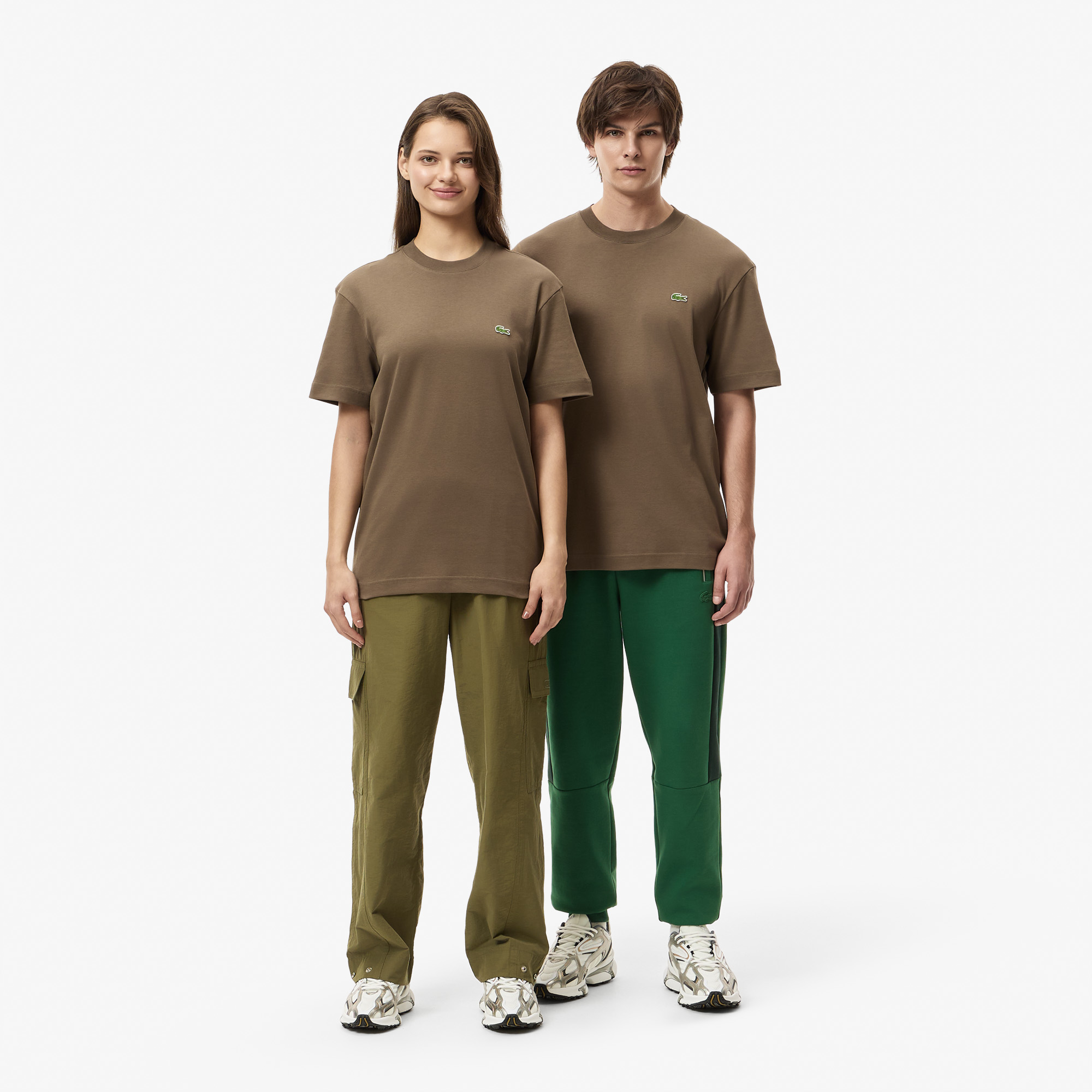 Футболка Lacoste Unisex из органического хлопка TH1708 серый  Фото 4
