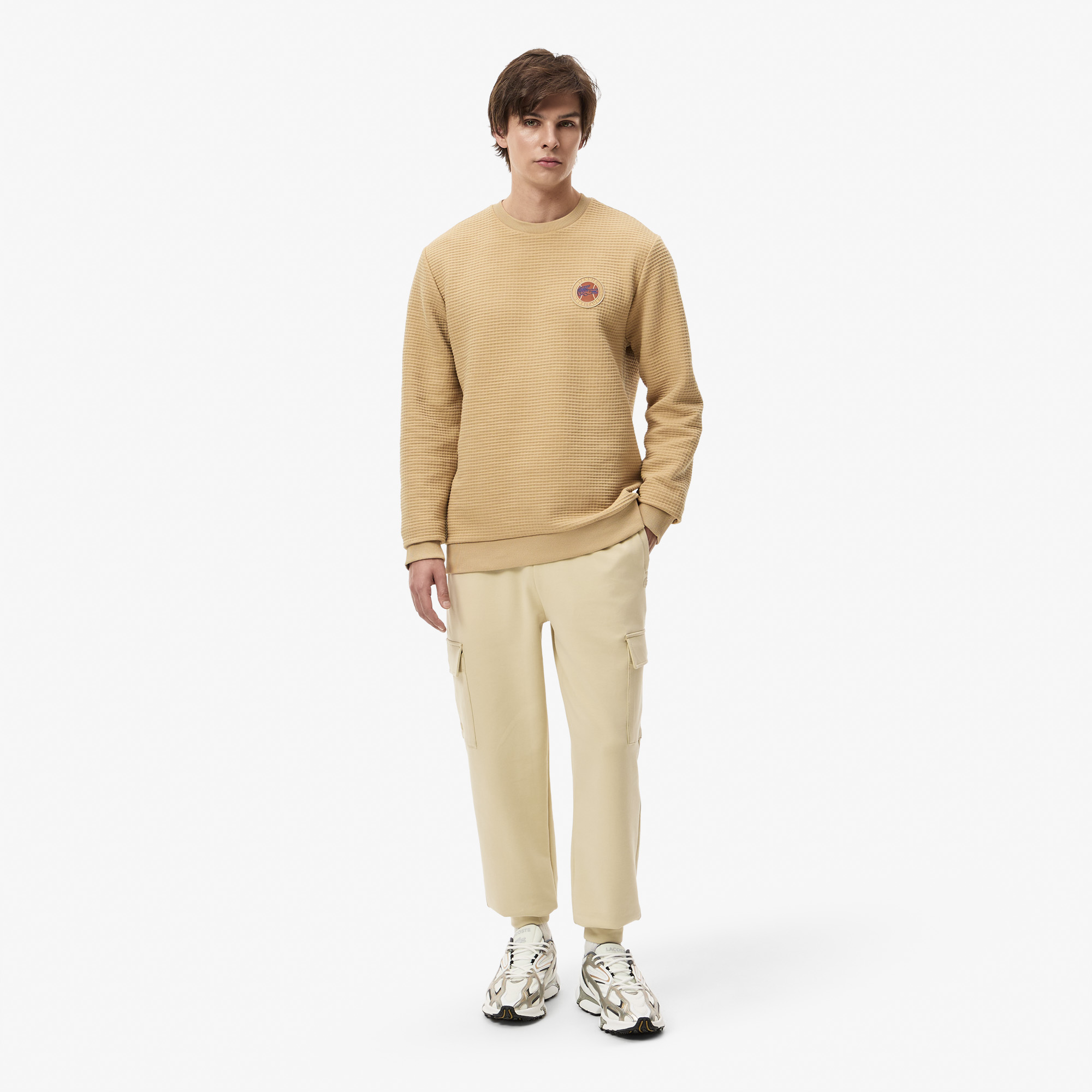 Мужской лонгслив Lacoste Tennis Heritage Regular Fit