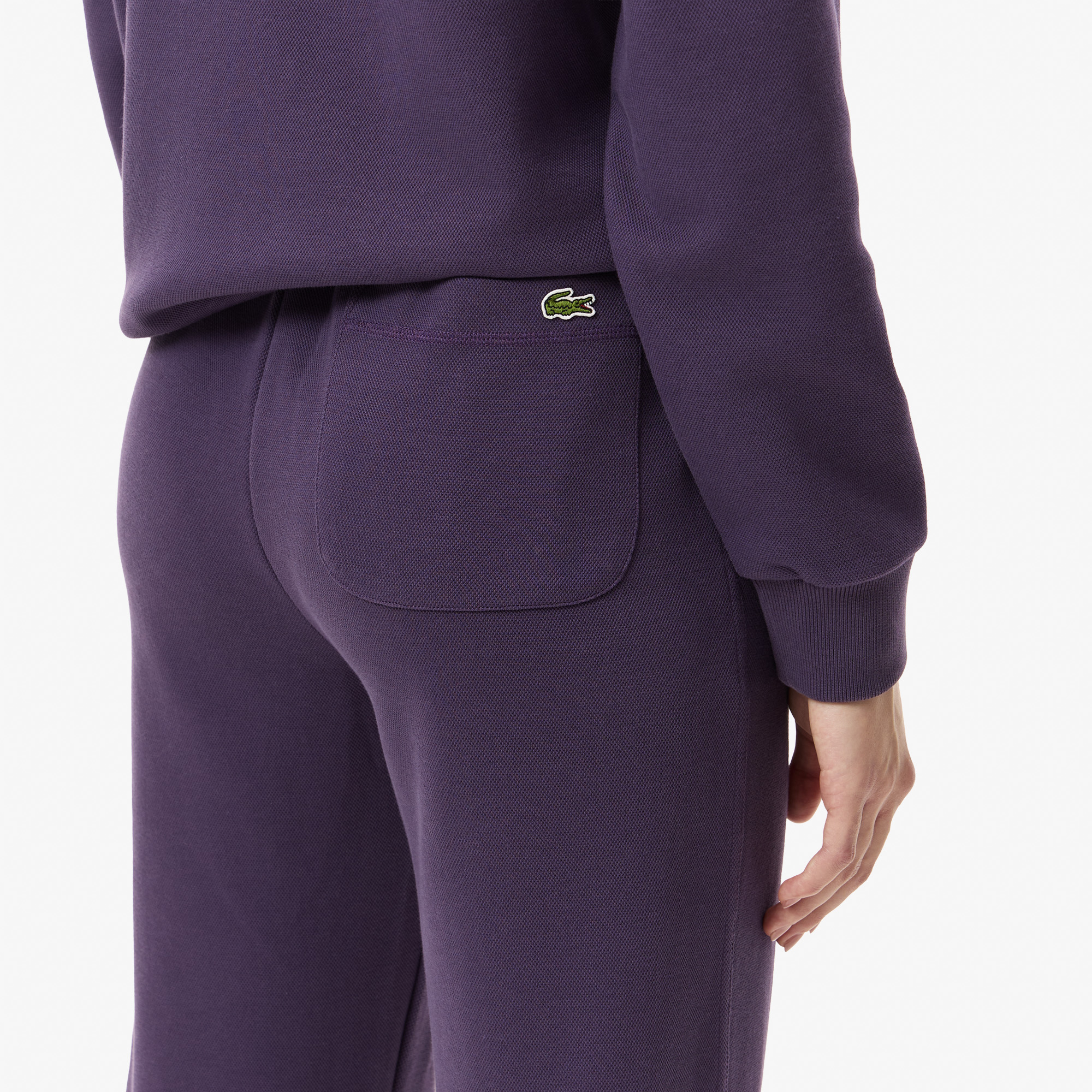 Женские спортивные брюки Lacoste из органического хлопка XF5244 фиолетовый  Фото 4