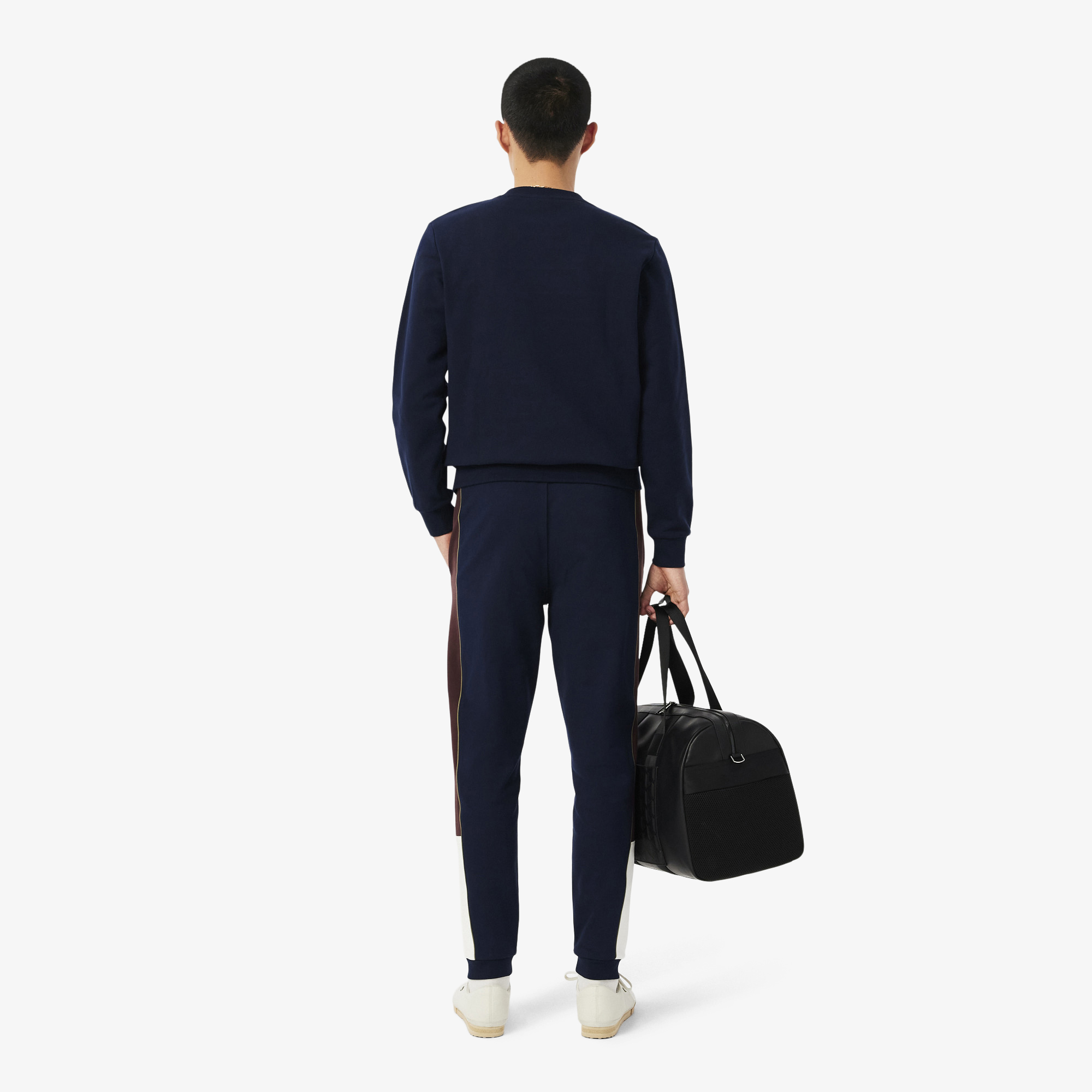 Мужские спортивные брюки Lacoste TAPERED FIT XH5923 синий  Фото 2