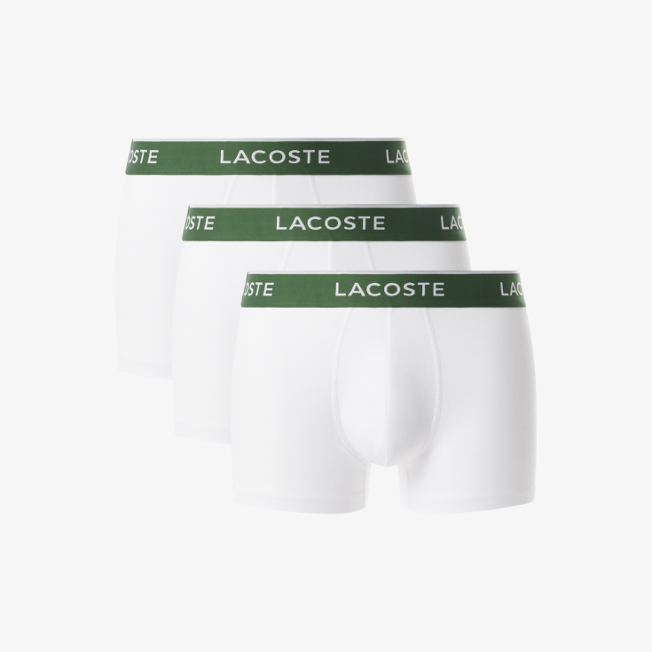 Мужское хлопковое нижнее бельё Lacoste (3 ед.)