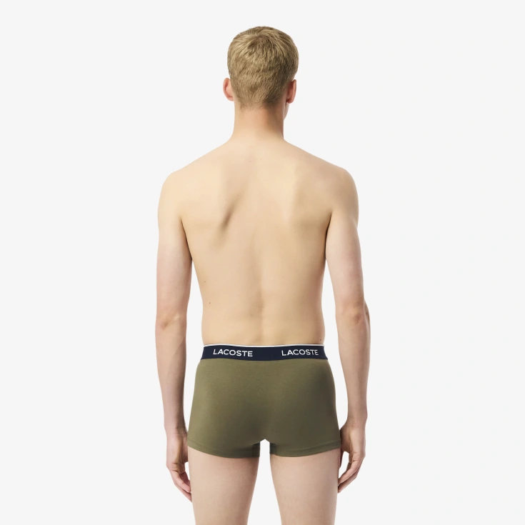 Мужское хлопковое нижнее бельё Lacoste (3 ед.)