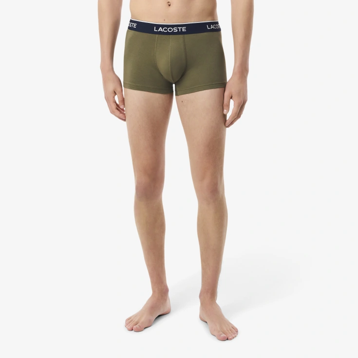 Мужское хлопковое нижнее бельё Lacoste (3 ед.)