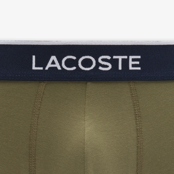 Мужское хлопковое нижнее бельё Lacoste (3 ед.)