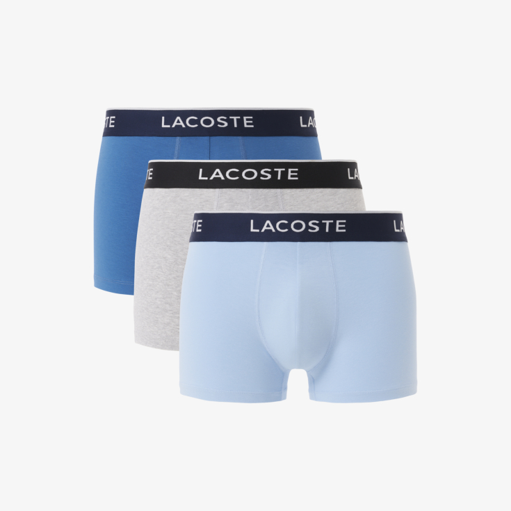 Мужское хлопковое нижнее бельё Lacoste (3 ед.)