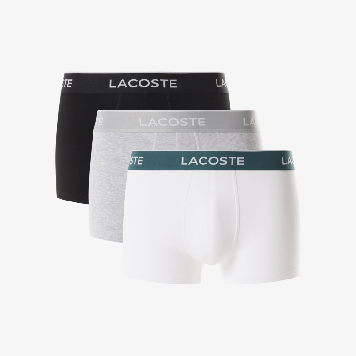 Мужское хлопковое нижнее бельё Lacoste (3 ед.)