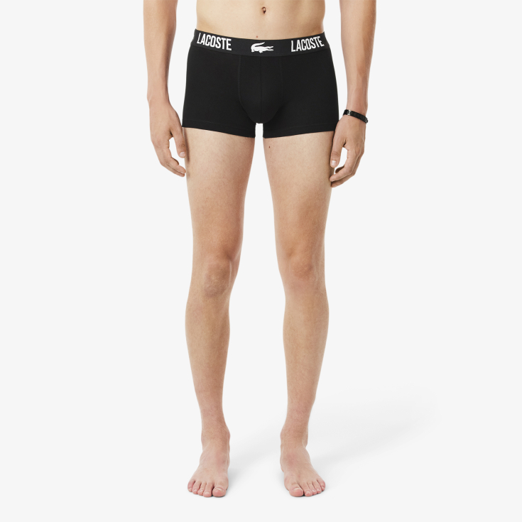 Мужское хлопковое нижнее бельё Lacoste (3 ед.)