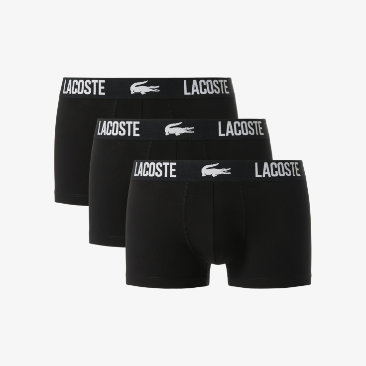 Мужское хлопковое нижнее бельё Lacoste (3 ед.)