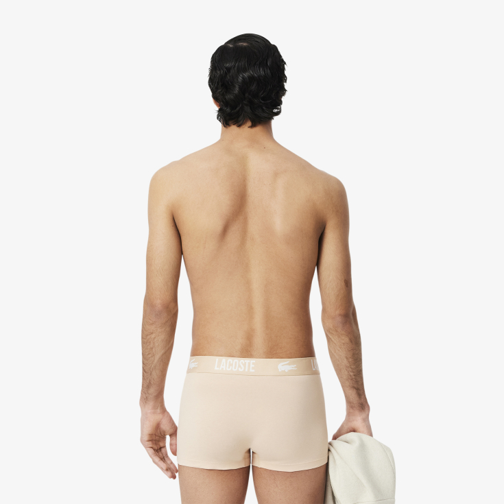 Мужское хлопковое нижнее бельё Lacoste (3 ед.)