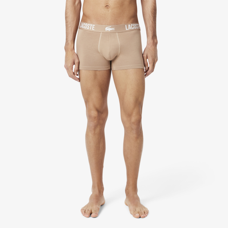 Мужское хлопковое нижнее бельё Lacoste (3 ед.)