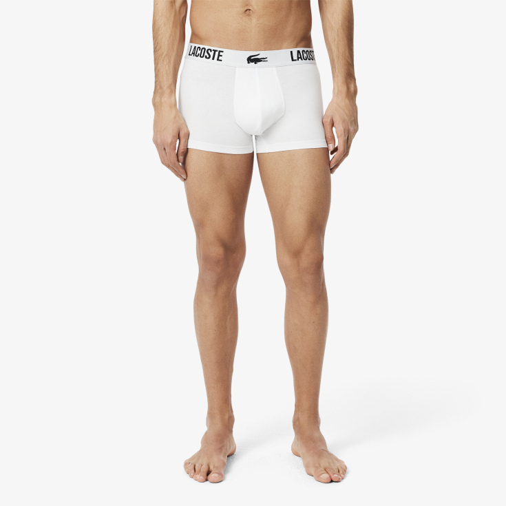 Мужское хлопковое нижнее бельё Lacoste (3 ед.)
