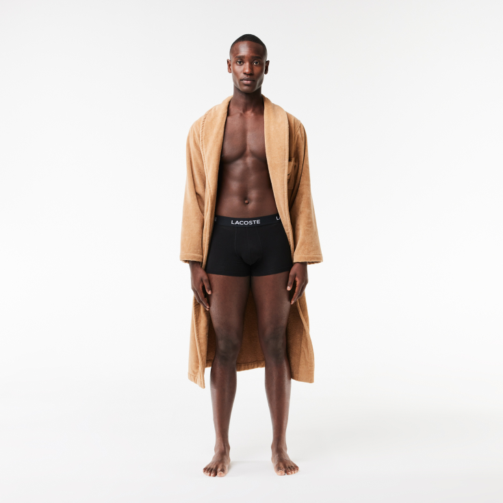 Однотонное мужское нижнее бельё Lacoste (5шт.)