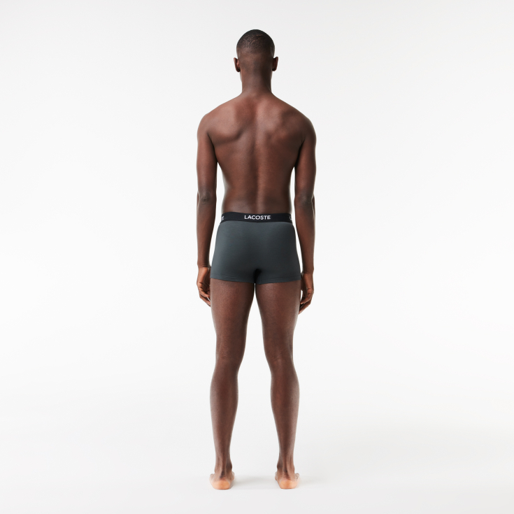 Однотонное мужское нижнее бельё Lacoste (5шт.)