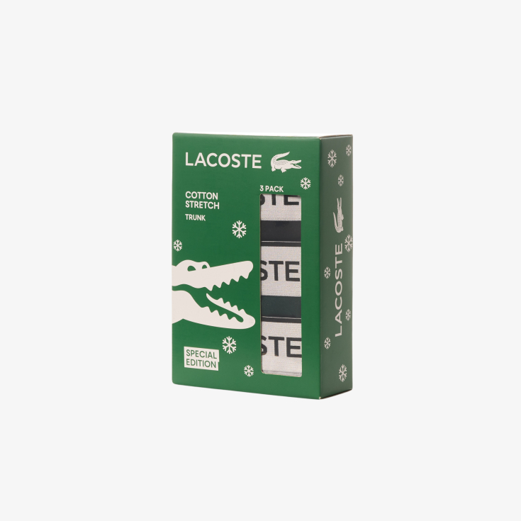 Мужское эластичное нижнее бельё Lacoste (3шт.)