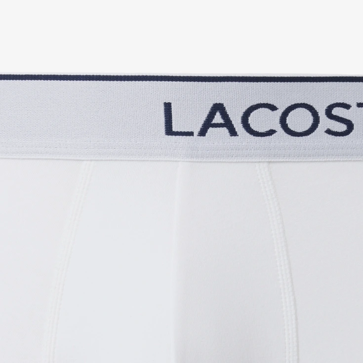 Мужские хлопковые трикотажные трусы-боксеры Lacoste (3шт.)
