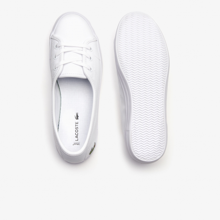 Женские кеды Lacoste ZIANE CHUNKY BL 1 CFA WHT/WHT