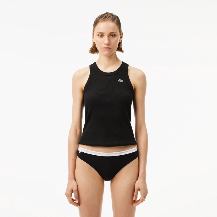 Женские трусы Lacoste из эластичного хлопка (3шт.)