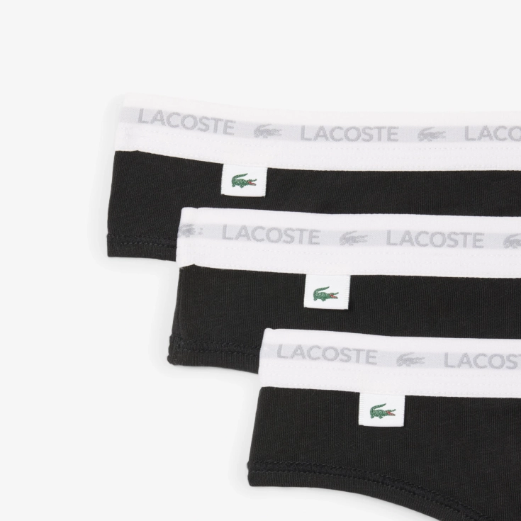 Женские трусы Lacoste из эластичного хлопка (3шт.)