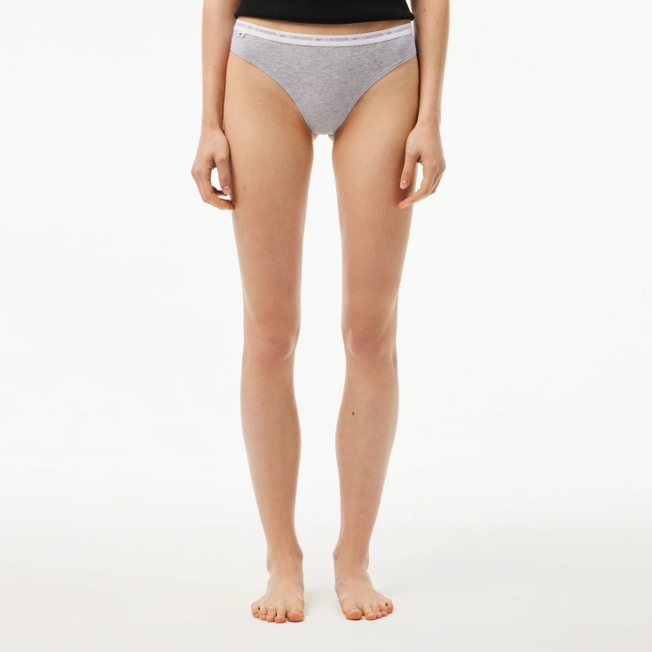 Женские трусы Lacoste из эластичного хлопка (3шт.)