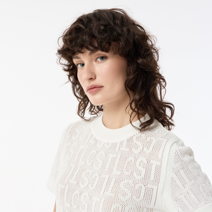 Женский свитер Lacoste из смеси вискозы