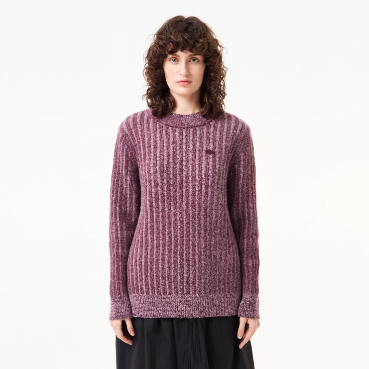 Женский шерстяной свитер Lacoste
