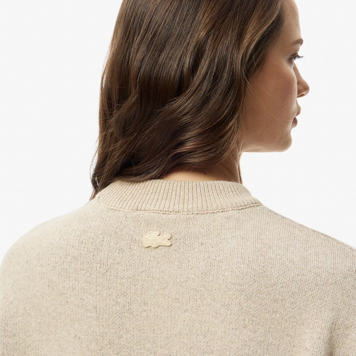 Женский свитер Lacoste с принтом RELAXED FIT