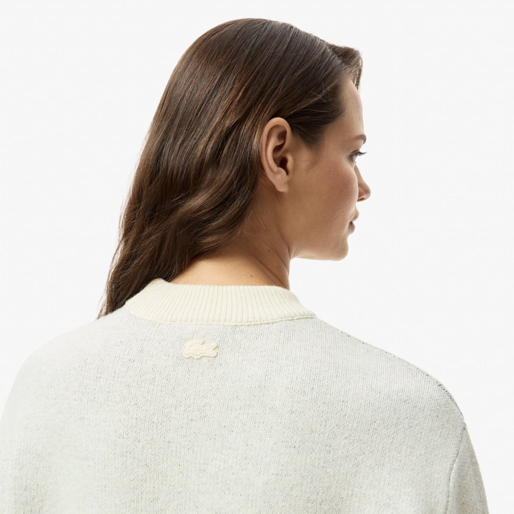 Женский свитер Lacoste с принтом RELAXED FIT