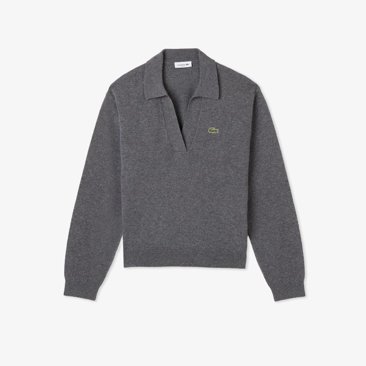 Женский шерстяной свитер Lacoste