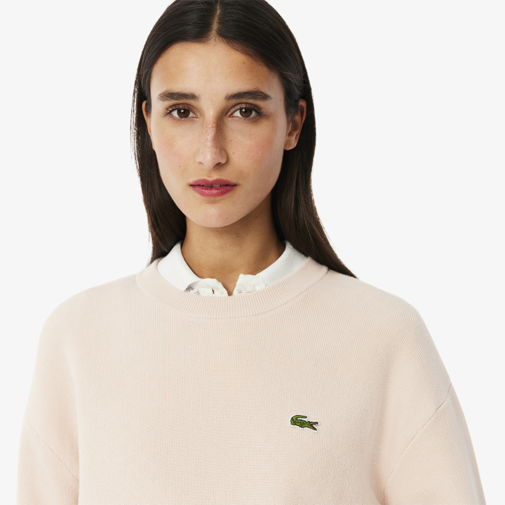 Женский свитер Lacoste из органического хлопка
