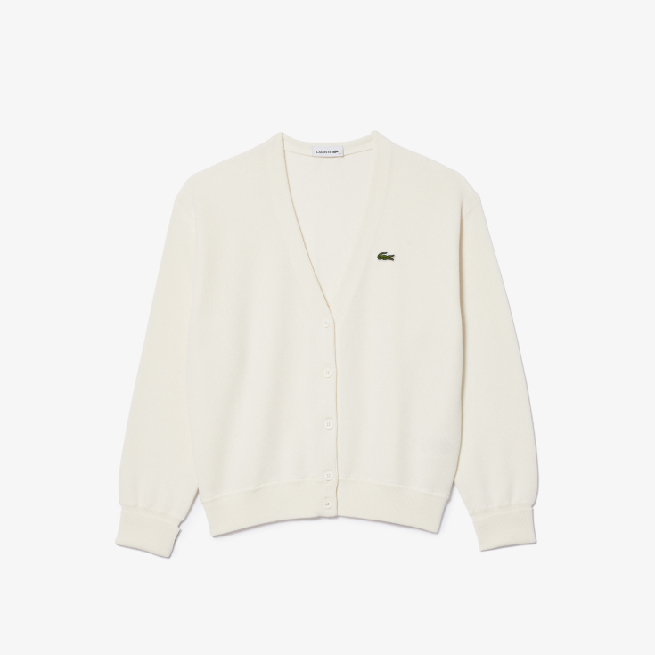 Женский кардиган Lacoste из органического хлопка