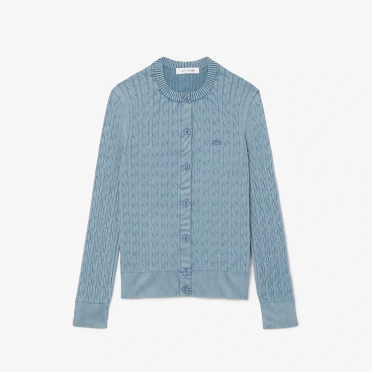 Женский кардиган Lacoste из органического хлопка
